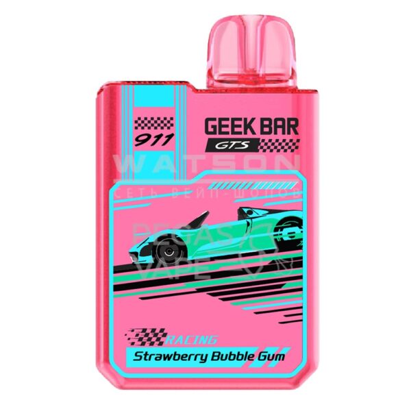 Электронная сигарета Geekbar 911 18000 (Клубничная жвачка) - Купить с доставкой в Красногорске