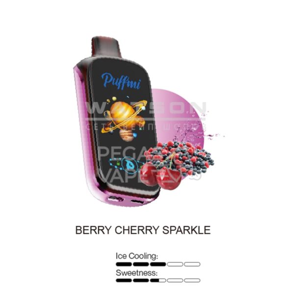 Электронная сигарета Puff Mi PURE 20000 (Ягодно вишневый блеск) - Купить с доставкой в Красногорске