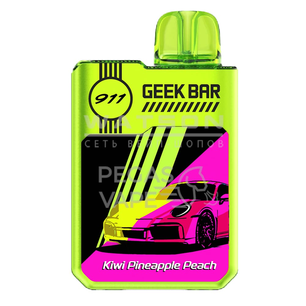 Электронная сигарета Geekbar 911 18000 (Киви ананас персик) Электронная сигарета Geekbar 911 18000 (Киви ананас персик) - Купить с доставкой в Красногорске