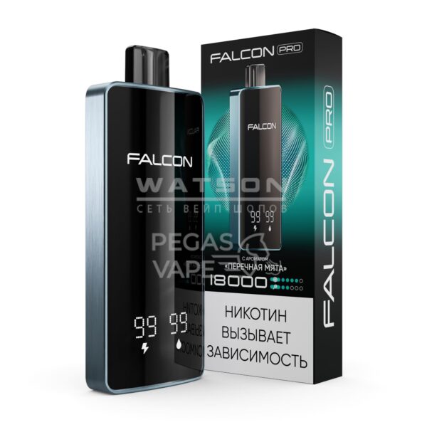 Электронная сигарета FALCON PRO 18000 (Перечная мята) - Купить с доставкой в Красногорске