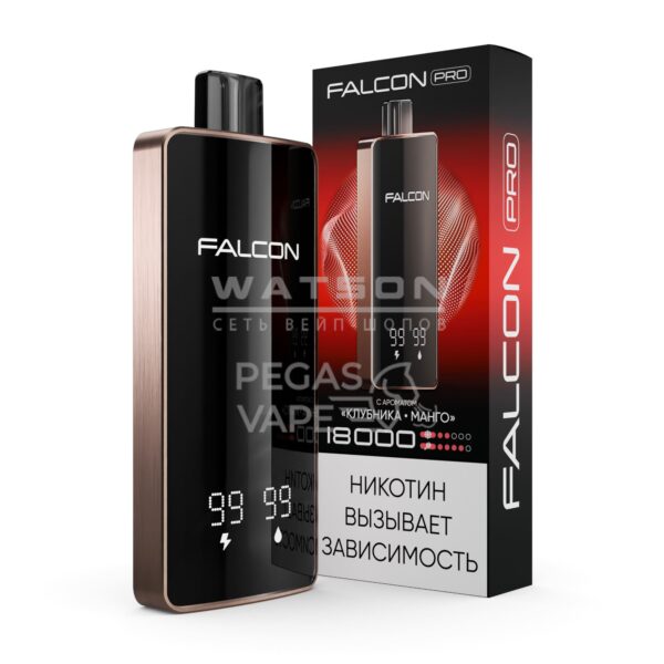 Электронная сигарета FALCON PRO 18000 (Клубника манго) - Купить с доставкой в Красногорске