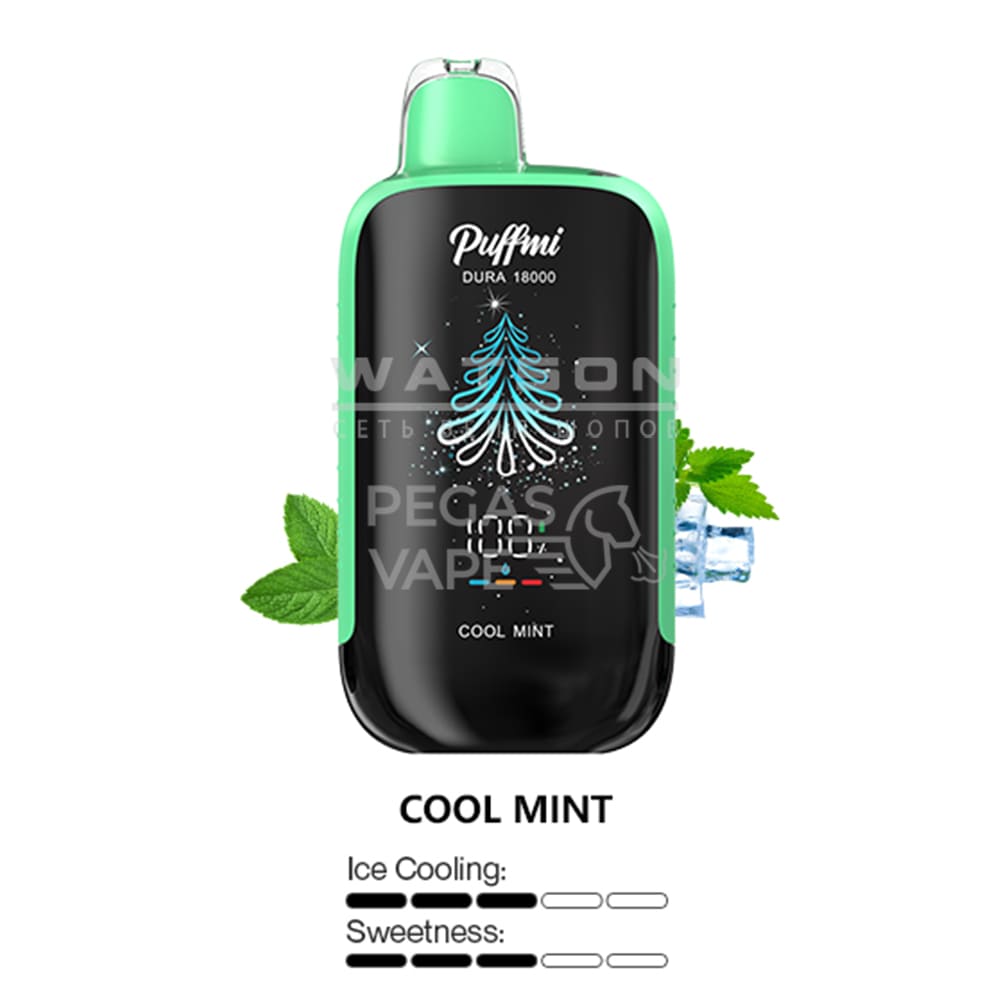 Электронная сигарета PUFFMI DURA 18000 (Ледяная мята) Электронная сигарета PUFFMI DURA 18000 (Ледяная мята) - Купить с доставкой в Красногорске