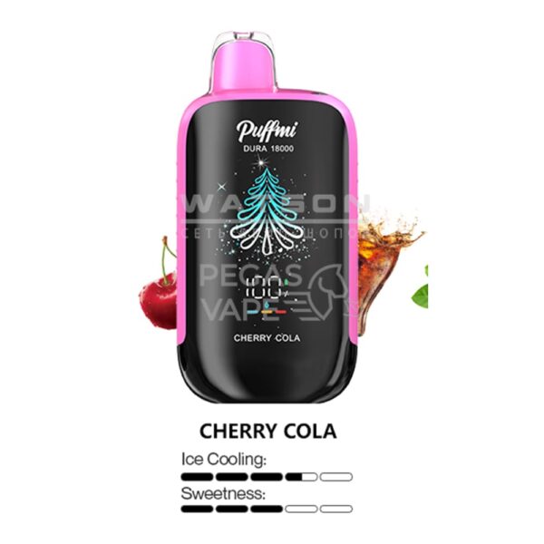 Электронная сигарета PUFFMI DURA 18000 (Вишня кола) - Купить с доставкой в Красногорске