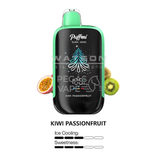 Электронная сигарета PUFFMI DURA 18000 (Киви маракуйя) - Купить с доставкой в Красногорске
