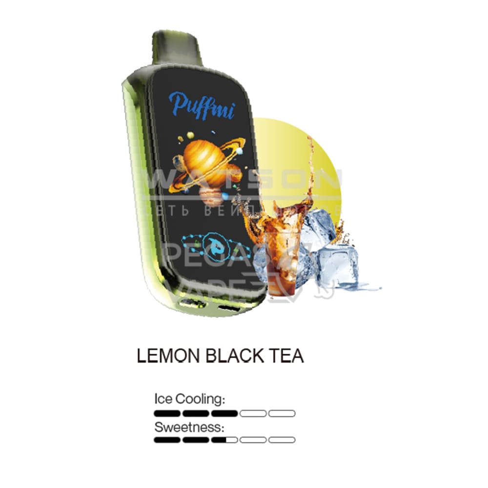 Электронная сигарета Puff Mi PURE 20000 (Черный чай с лимоном) Электронная сигарета Puff Mi PURE 20000 (Черный чай с лимоном) - Купить с доставкой в Красногорске