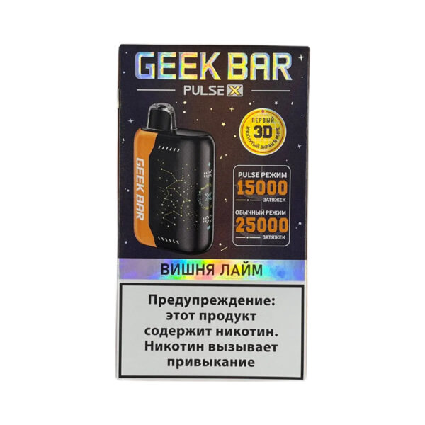 Электронная сигарета Geek Bar Watt 20000 (Вишня лайм) - Купить с доставкой в Красногорске