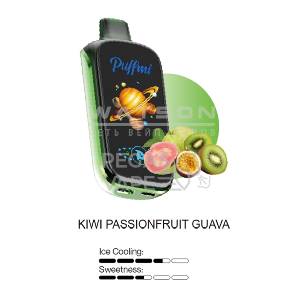 Электронная сигарета Puff Mi PURE 20000 (Киви маракуйя гуава) - Купить с доставкой в Красногорске