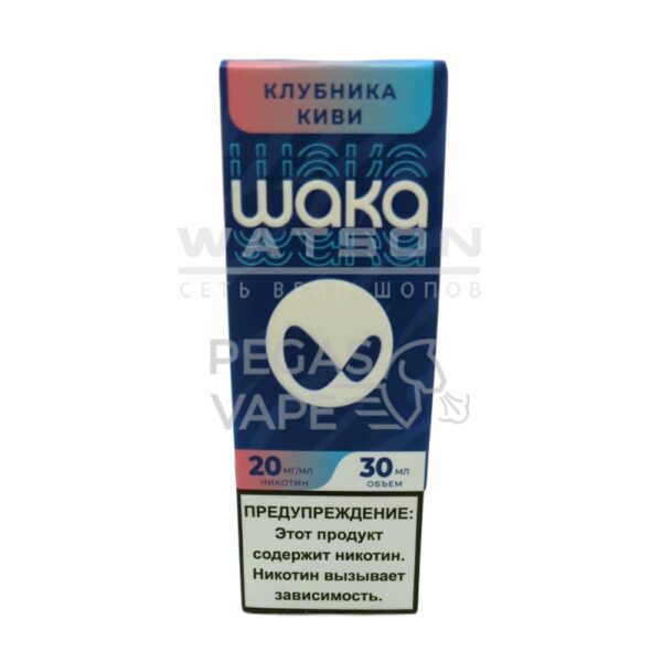 Жидкость WAKA Salt Strong (Клубника киви) 30 мл 2% (20 мг/мл) Strong - Купить с доставкой в Красногорске