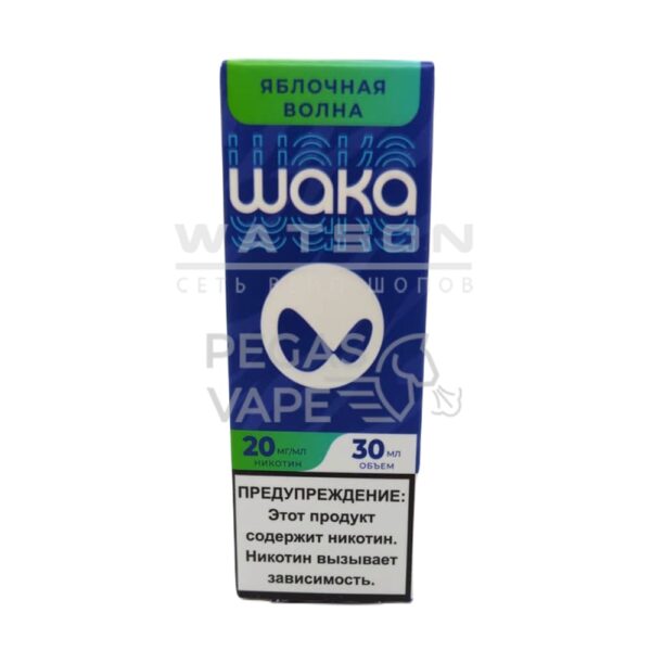Жидкость WAKA Salt Strong (Яблочная дыня) 30 мл 2% (20 мг/мл) Strong - Купить с доставкой в Красногорске