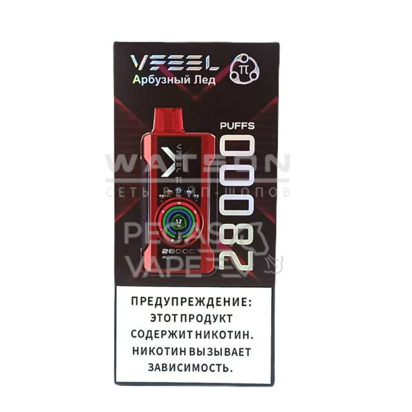 Электронная сигарета VFEEL 28000 (Арбузный лед) - Купить с доставкой в Красногорске