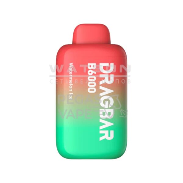 Электронная сигарета DRAGBAR B6000 (Арбуз лед) - Купить с доставкой в Красногорске