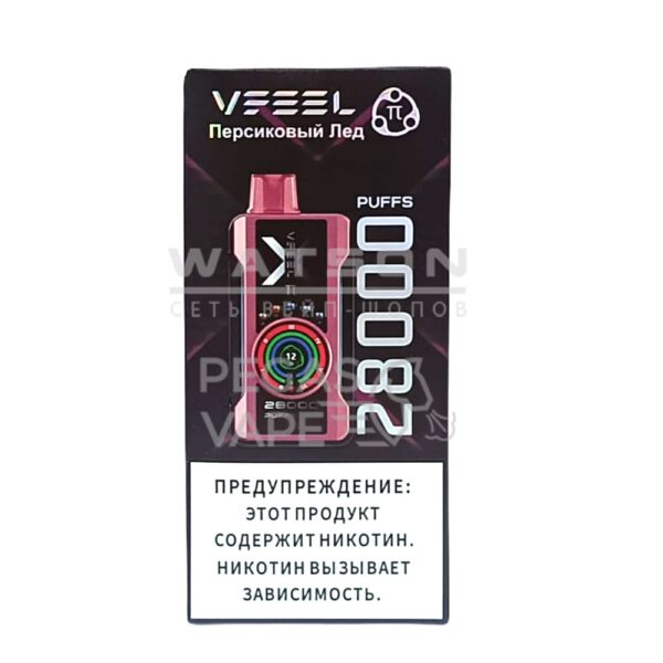 Электронная сигарета VFEEL 28000 (Персиковый лед) - Купить с доставкой в Красногорске