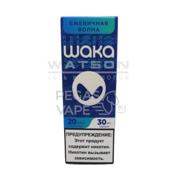 Жидкость WAKA Salt Strong (Ежевичная волна) 30 мл 2% (20 мг/мл) Strong - Купить с доставкой в Красногорске