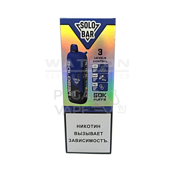 Электронная сигарета SOLOBAR 50000 (Ежевика малина) - Купить с доставкой в Красногорске