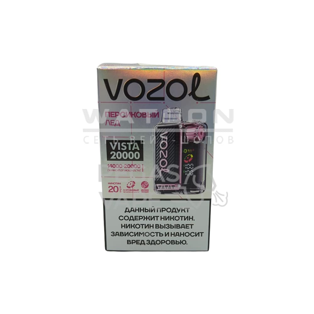Электронная сигарета VOZOL VISTA 20000 (Персиковый лед) Электронная сигарета VOZOL VISTA 20000 (Персиковый лед) - Купить с доставкой в Красногорске