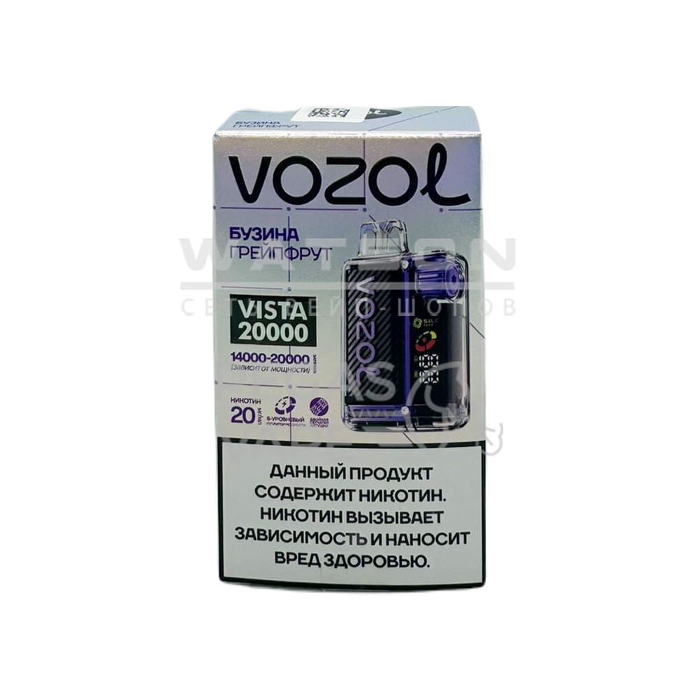 Электронная сигарета VOZOL VISTA 20000 (Бузина грейпфрут) Электронная сигарета VOZOL VISTA 20000 (Бузина грейпфрут) - Купить с доставкой в Красногорске