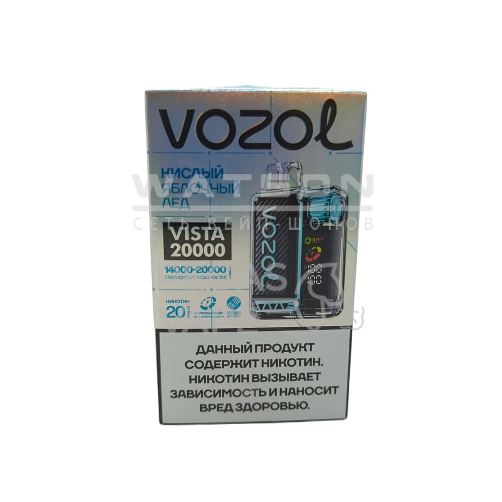 Электронная сигарета VOZOL VISTA 20000 (Кислый яблочный лед) Электронная сигарета VOZOL VISTA 20000 (Кислый яблочный лед) - Купить с доставкой в Красногорске