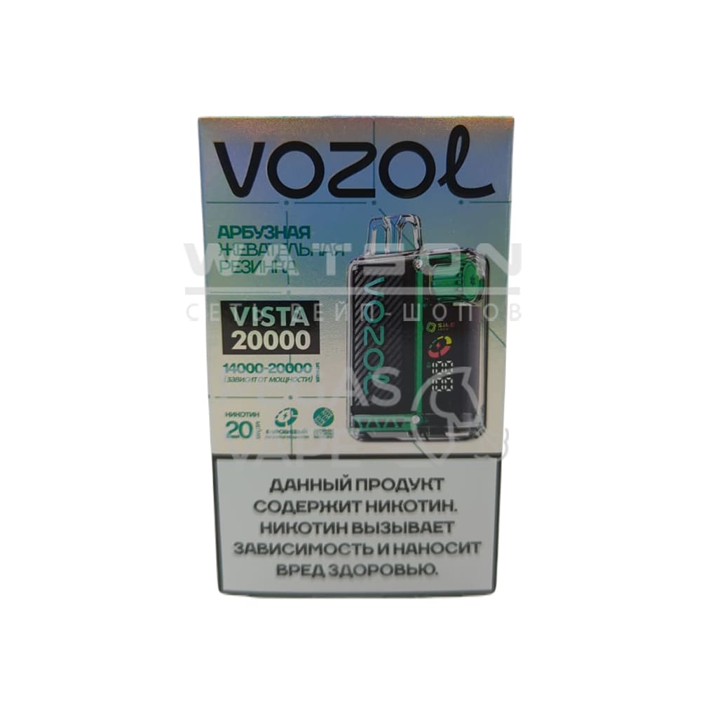 Электронная сигарета VOZOL VISTA 20000 (Арбузная жевательная резинка) Электронная сигарета VOZOL VISTA 20000 (Арбузная жевательная резинка) - Купить с доставкой в Красногорске