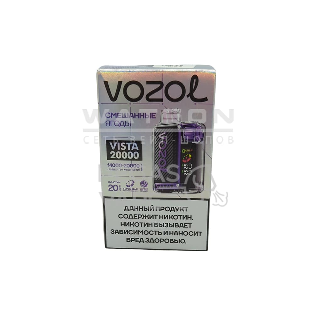 Электронная сигарета VOZOL VISTA 20000 (Смешанные ягоды) Электронная сигарета VOZOL VISTA 20000 (Смешанные ягоды) - Купить с доставкой в Красногорске