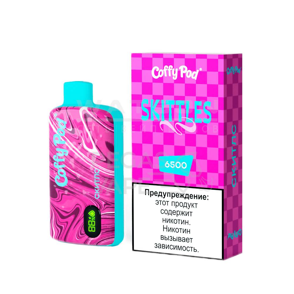 Электронная сигарета COFFY POD 6500 (Конфетки) Электронная сигарета COFFY POD 6500 (Конфетки) - Купить с доставкой в Красногорске
