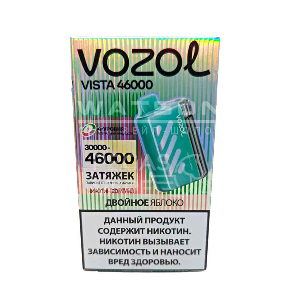Электронная сигарета VOZOL VISTA 46000 (Двойной яблочный лед) - Купить с доставкой в Красногорске