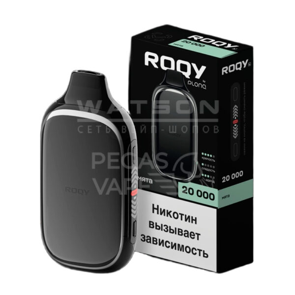 Электронная сигарета ROQY L 20000  (Мята) - Купить с доставкой в Красногорске