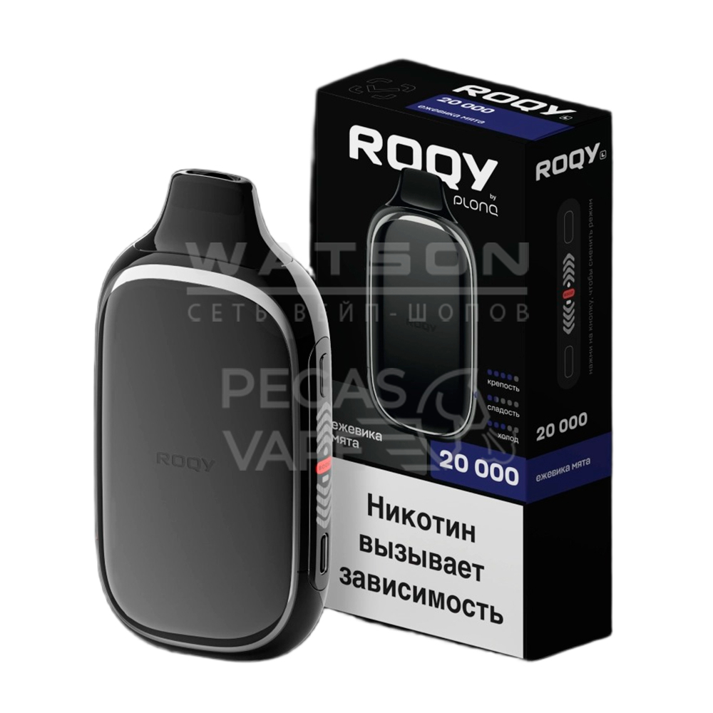 Электронная сигарета ROQY L 20000  (Ежевика мята) Электронная сигарета ROQY L 20000  (Ежевика мята) - Купить с доставкой в Красногорске