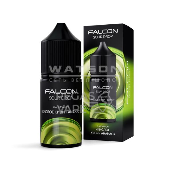 Жидкость FALCON SOUR DROP 30 мл  (Кислое киви - ананас) 30 мл 2% (20 мг/мл) - Купить с доставкой в Красногорске