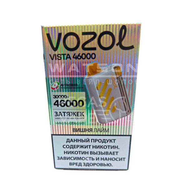 Электронная сигарета VOZOL VISTA 46000 (Вишня лайм) - Купить с доставкой в Красногорске