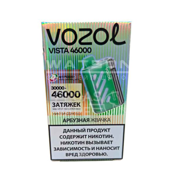 Электронная сигарета VOZOL VISTA 46000 (Арбузная жевательная резинка) - Купить с доставкой в Красногорске