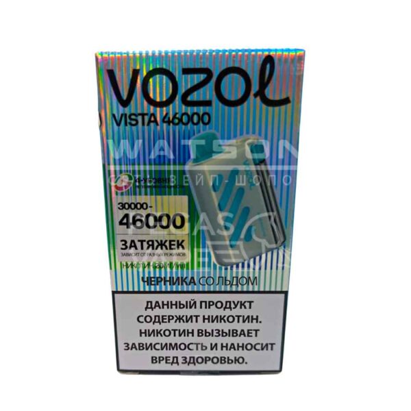 Электронная сигарета VOZOL VISTA 46000 (Черника со льдом) - Купить с доставкой в Красногорске