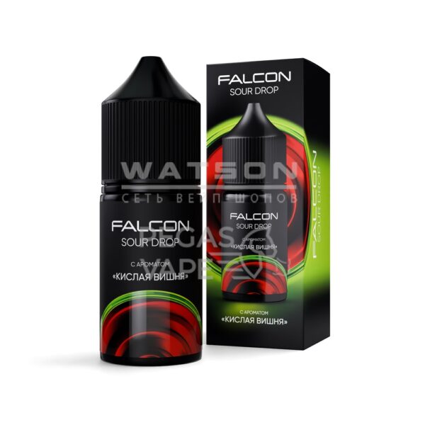 Жидкость FALCON SOUR DROP 30 мл  (Кислая вишня) 30 мл 2% (20 мг/мл) - Купить с доставкой в Красногорске