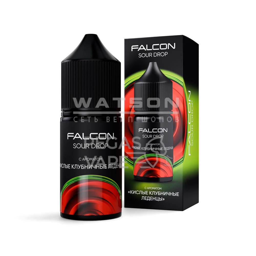 Жидкость FALCON SOUR DROP 30 мл (Кислые клубничные леденцы) 30 мл 2% (20 мг/мл) Жидкость FALCON SOUR DROP 30 мл (Кислые клубничные леденцы) 30 мл 2% (20 мг/мл) - Купить с доставкой в Красногорске