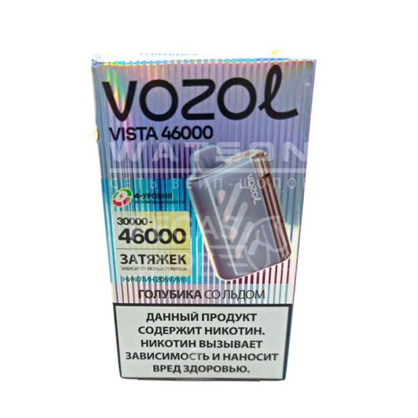Электронная сигарета VOZOL VISTA 46000 (Голубика со льдом) - Купить с доставкой в Красногорске