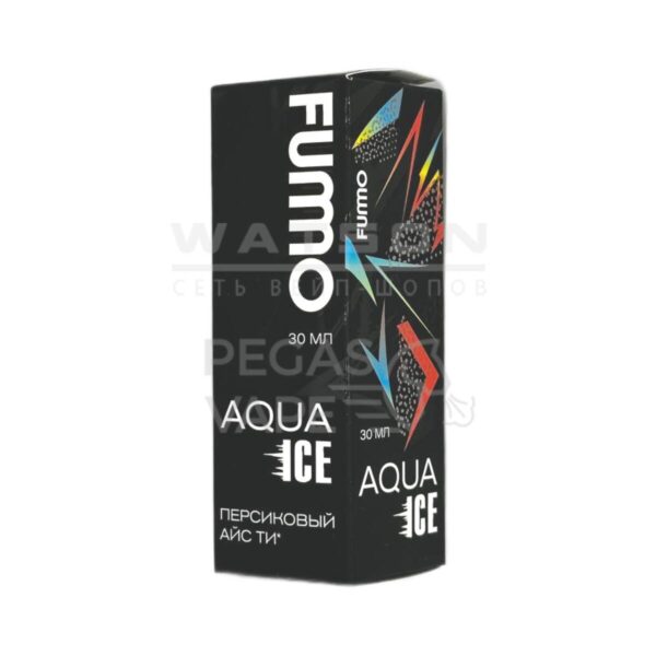 Жидкость Fummo Aqua ACE (Персиковый айс ти) 30 мл 2% (20 мг/мл) - Купить с доставкой в Красногорске