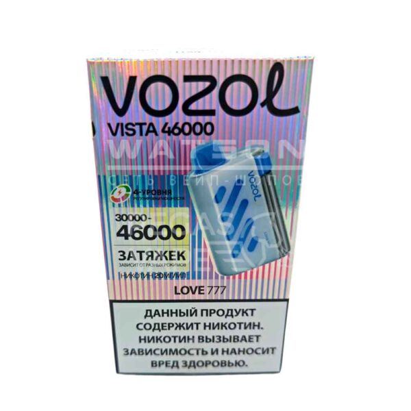 Электронная сигарета VOZOL VISTA 46000 (LOVE 777) - Купить с доставкой в Красногорске