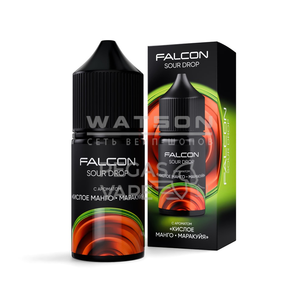 Жидкость FALCON SOUR DROP 30 мл (Кислое манго - маракуйя) 30 мл 2% (20 мг/мл) Жидкость FALCON SOUR DROP 30 мл (Кислое манго - маракуйя) 30 мл 2% (20 мг/мл) - Купить с доставкой в Красногорске