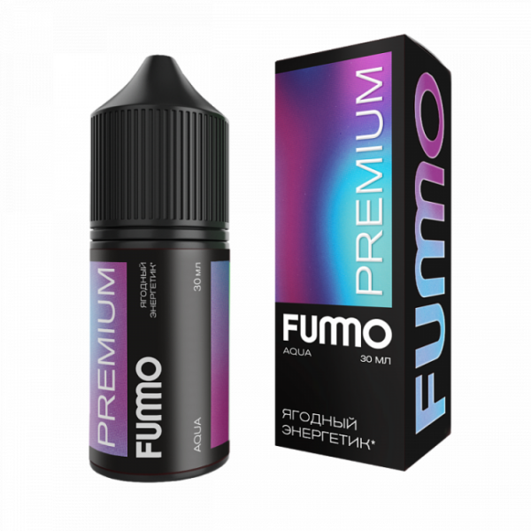 Жидкость FUMMO AQUA (Ягодный энергетик) 30 мл 2% (20 мг/мл) - Купить с доставкой в Красногорске