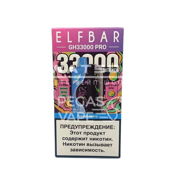 Электронная сигарета Elf Bar GH 33000 (Горная мята) - Купить с доставкой в Красногорске
