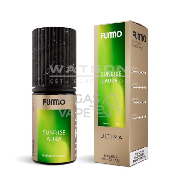 Жидкость FUMMO ULTIMA Зеленый виноград 30 мл 2% (20 мг/мл) - Купить с доставкой в Красногорске