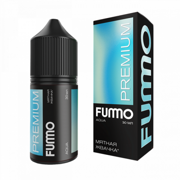Жидкость FUMMO AQUA (Мятная жвачка) 30 мл 2% (20 мг/мл) - Купить с доставкой в Красногорске