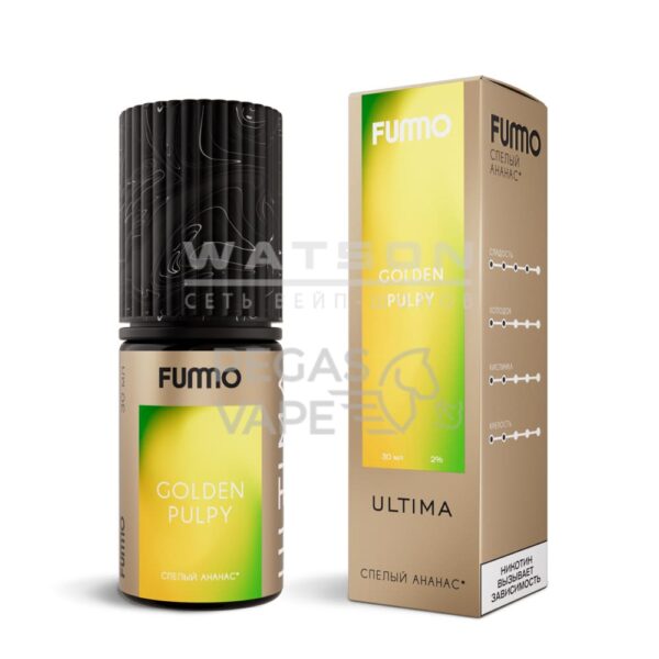 Жидкость FUMMO ULTIMA Спелый ананас 30 мл 2% (20 мг/мл) - Купить с доставкой в Красногорске