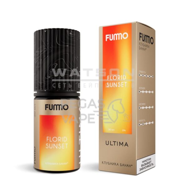 Жидкость FUMMO ULTIMA Клубника банан 30 мл 2% (20 мг/мл) - Купить с доставкой в Красногорске