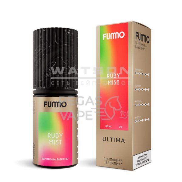 Жидкость FUMMO ULTIMA Земляника базилик 30 мл 2% (20 мг/мл) - Купить с доставкой в Красногорске
