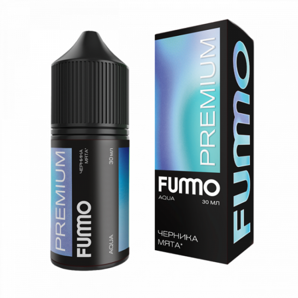 Жидкость FUMMO AQUA (Черника мята) 30 мл 2% (20 мг/мл) - Купить с доставкой в Красногорске