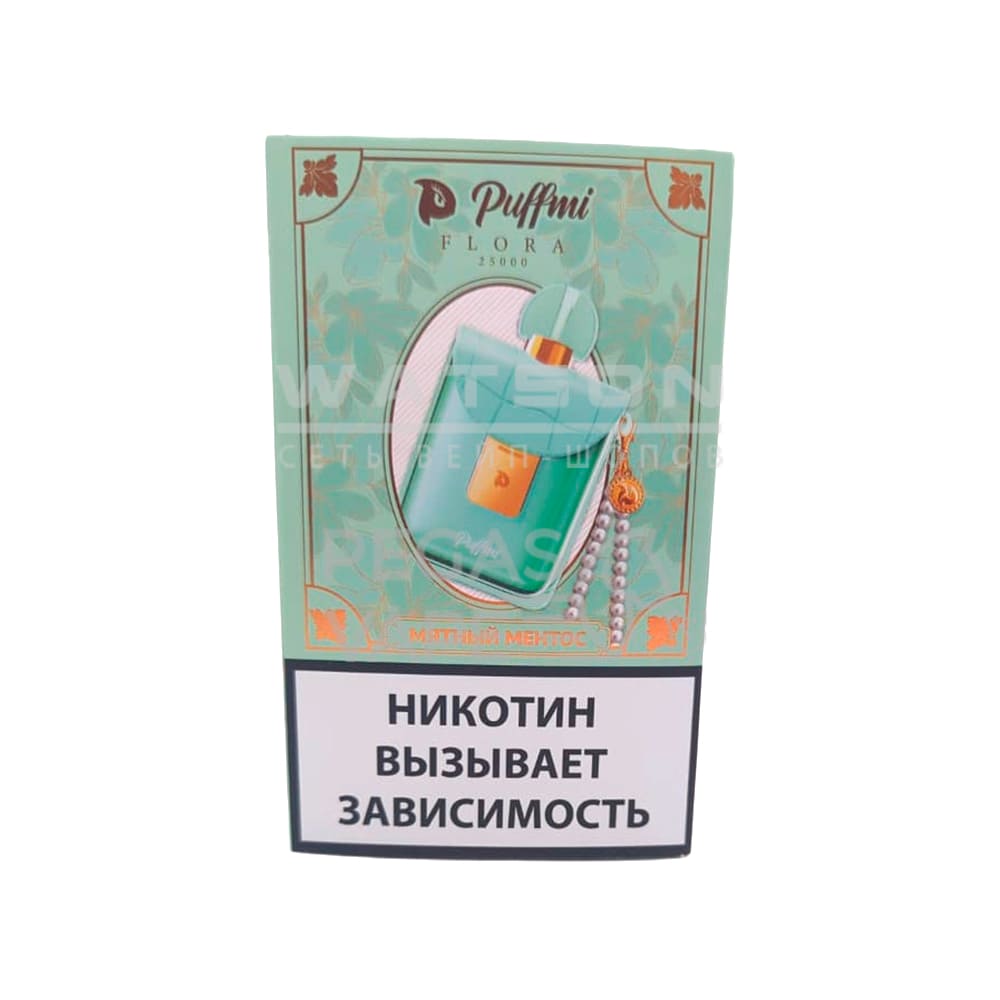 Электронная сигарета PuffMi Flora 25000 (Мятный ментос) Электронная сигарета PuffMi Flora 25000 (Мятный ментос) - Купить с доставкой в Красногорске