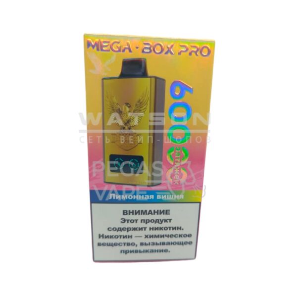 Электронная сигарета JNR BATMAN MEGA BOX PRO 60000 (Лимонная вишня) - Купить с доставкой в Красногорске