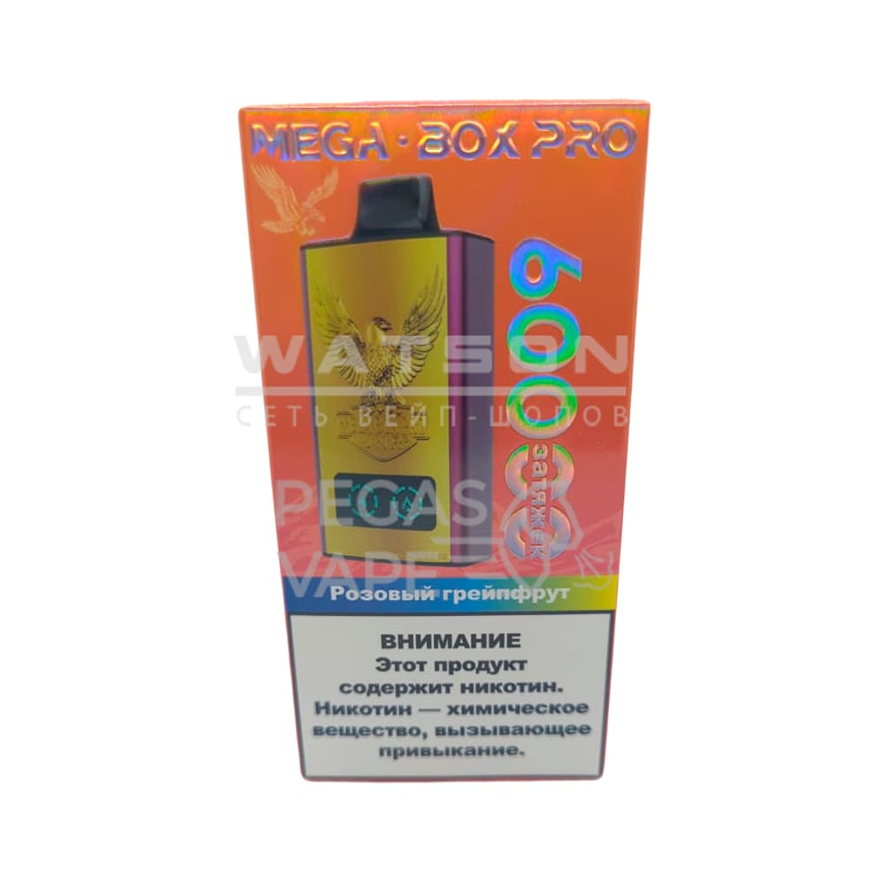Электронная сигарета JNR BATMAN MEGA BOX PRO 60000 (Розовый грейпфрут) - Купить с доставкой в Красногорске