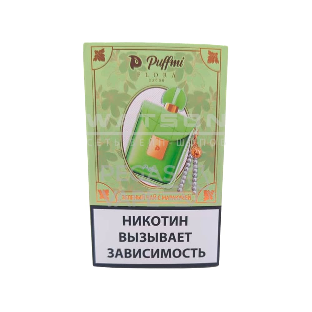 Электронная сигарета PuffMi Flora 25000 (Зеленый чай с маракуйя) Электронная сигарета PuffMi Flora 25000 (Зеленый чай с маракуйя) - Купить с доставкой в Красногорске