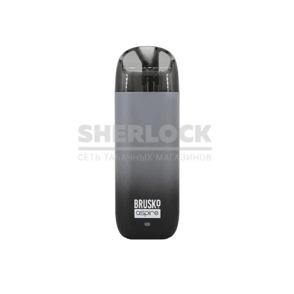 POD-система BRUSKO MINICAN 2 (Чёрно-серый градиент) - Купить с доставкой в Красногорске